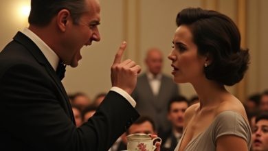 Photo of A Husband Tried to Humiliate His Wife at a Business Dinner—Until One Guest Revealed Who She Really Was