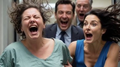 Photo of “Eight Months Pregnant and Alone: The Moment My Husband’s Betrayal Collided with a Secret from My Past”