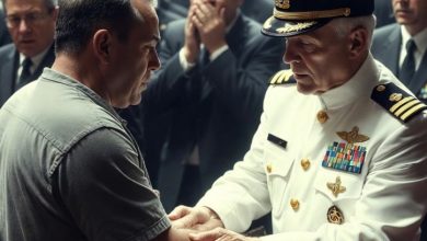 Photo of The Janitor the Navy Tried to Forget: What Really Happened When a 4-Star Admiral Saluted the “Help” at Graduation