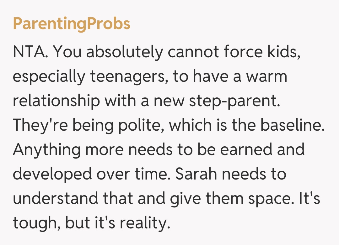 Comentariu de la ParentingProbs