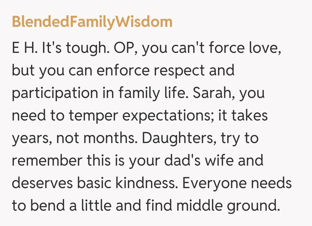 Comentariu de la BlendedFamilyWisdom