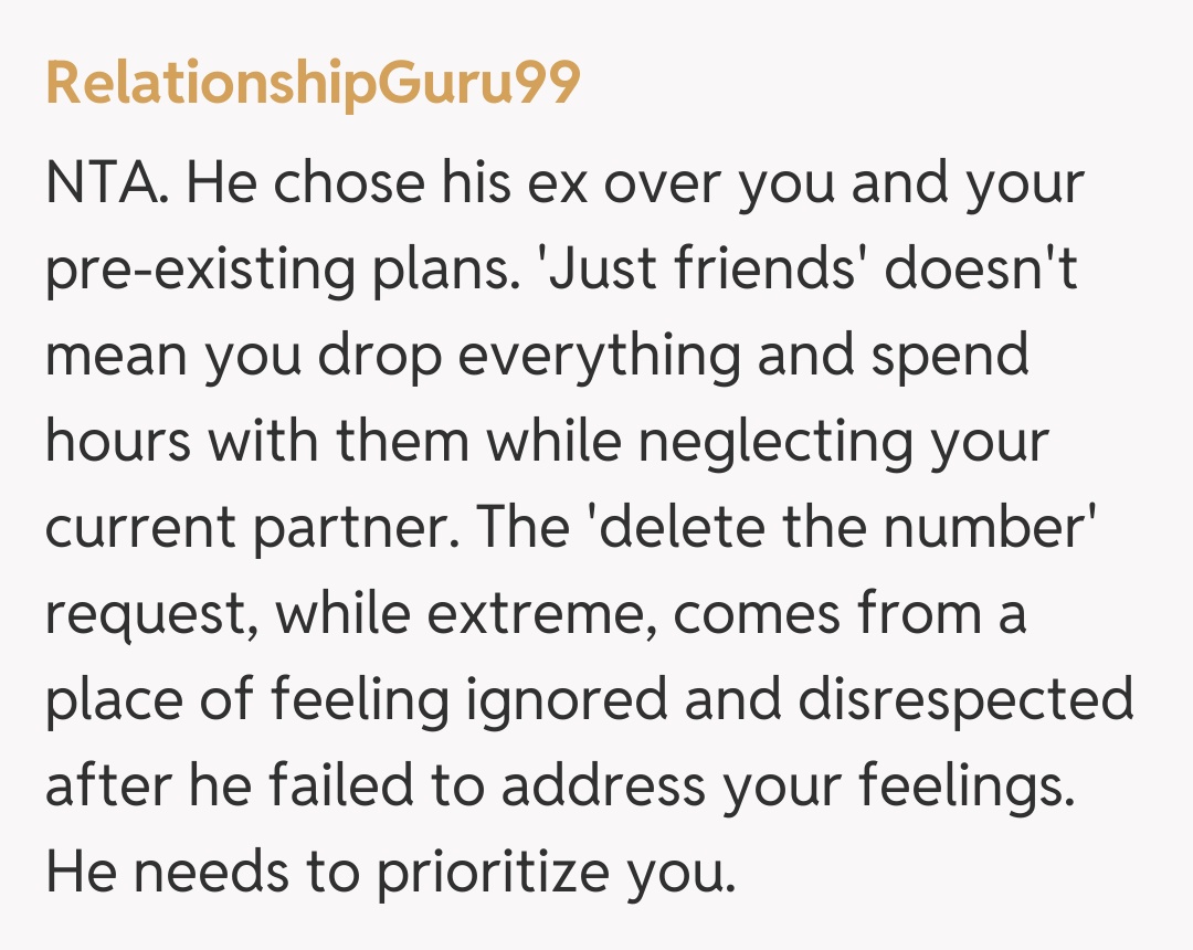 Comentariu de la RelationshipGuru99