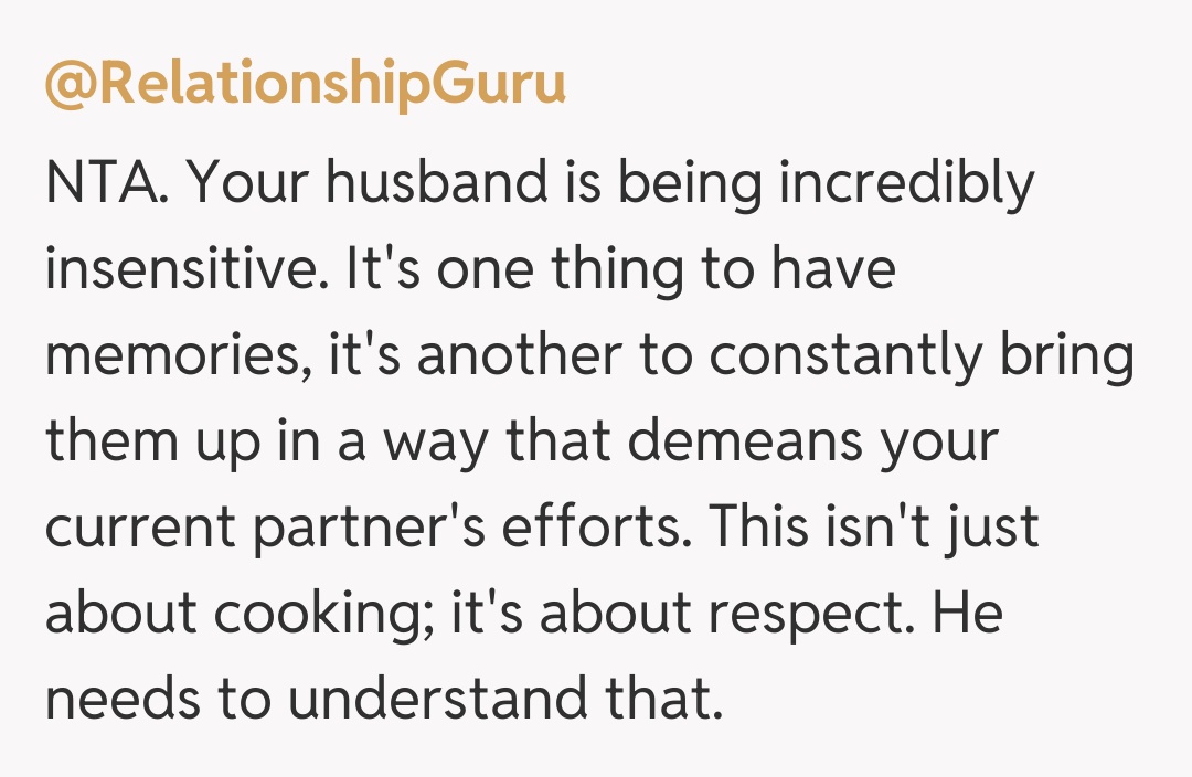 Comentariu de la @RelationshipGuru