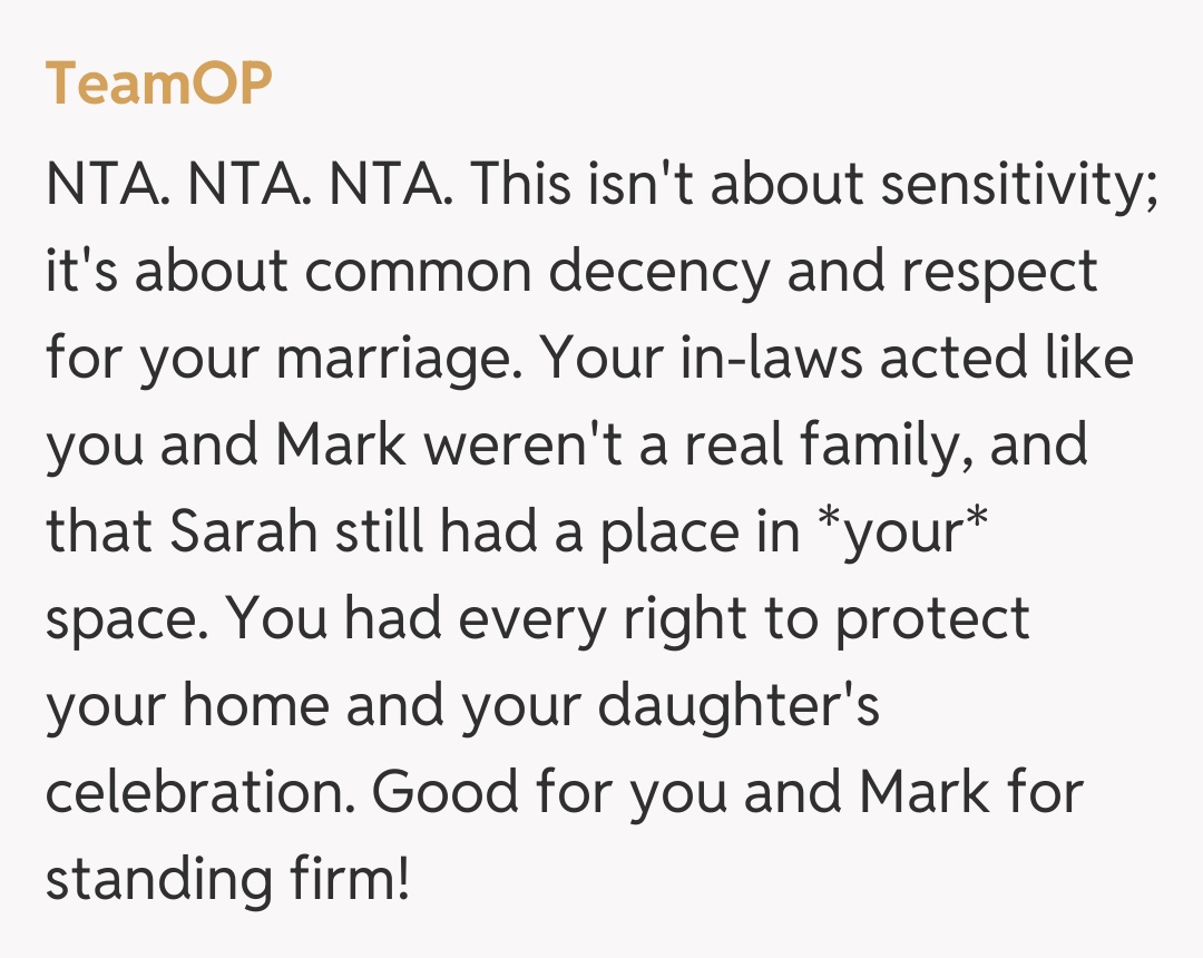 Comentariu de la TeamOP