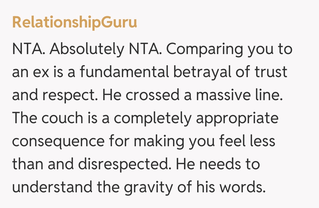 Comentariu de la RelationshipGuru