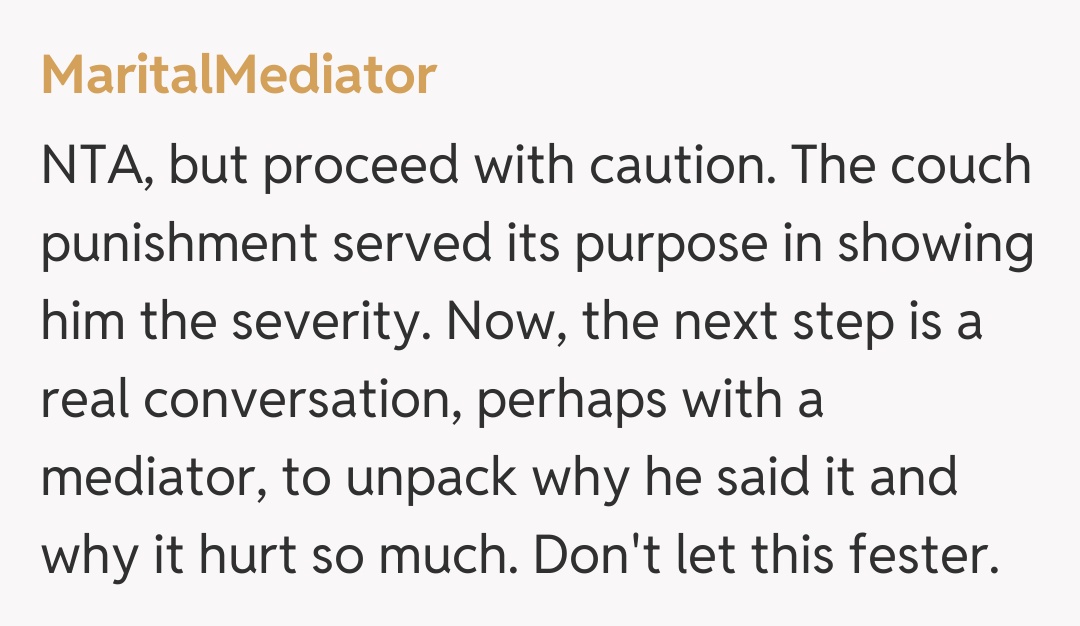 Comentariu de la MaritalMediator