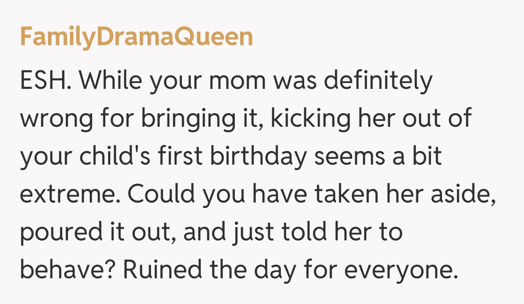 Comentariu de la FamilyDramaQueen