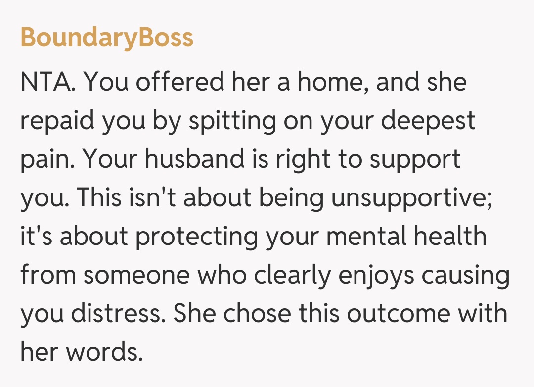 Comentariu de la BoundaryBoss