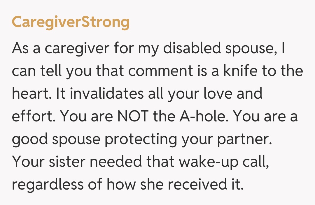 Comentariu de la CaregiverStrong