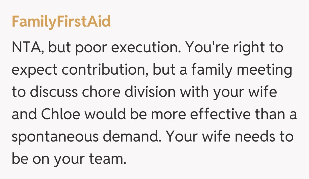 Comentariu de la FamilyFirstAid