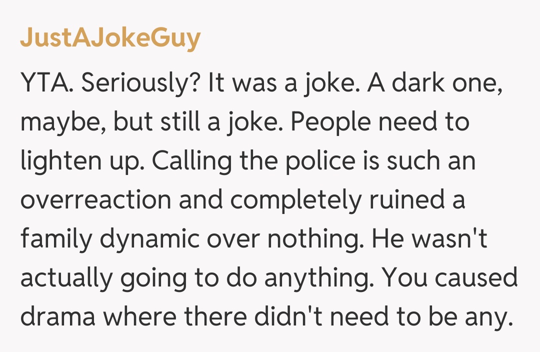 Comentariu de la JustAJokeGuy