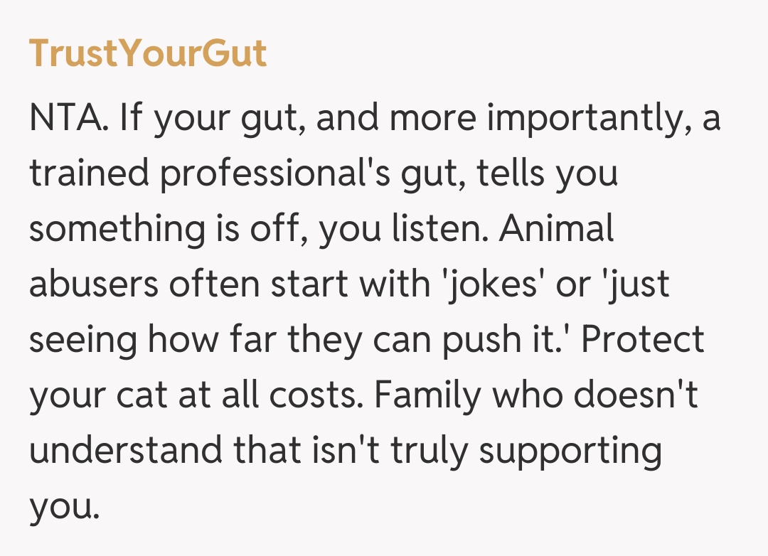 Comentariu de la TrustYourGut