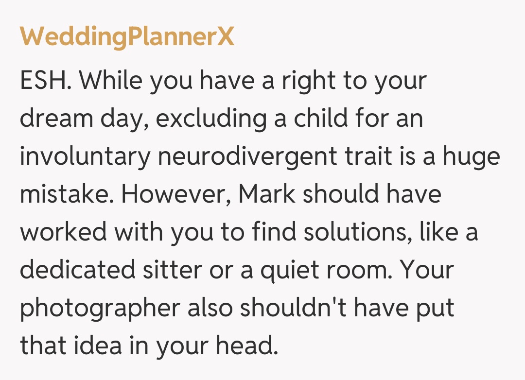 Comentariu de la WeddingPlannerX