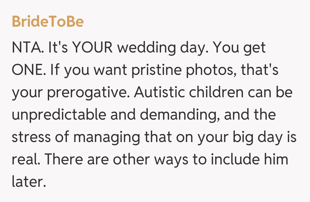 Comentariu de la BrideToBe