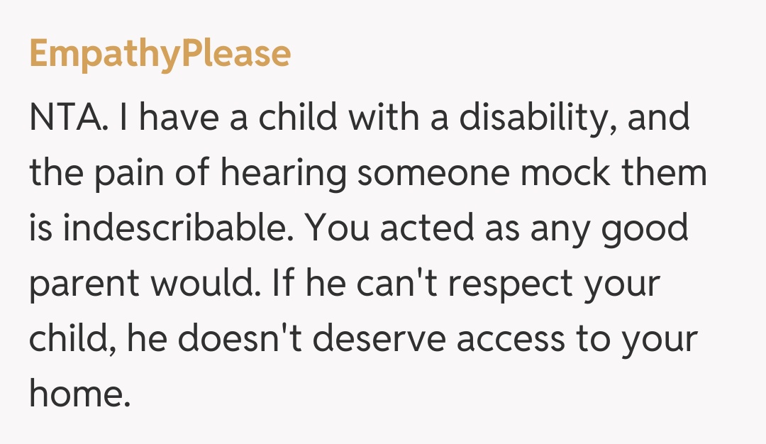 Comentariu de la EmpathyPlease