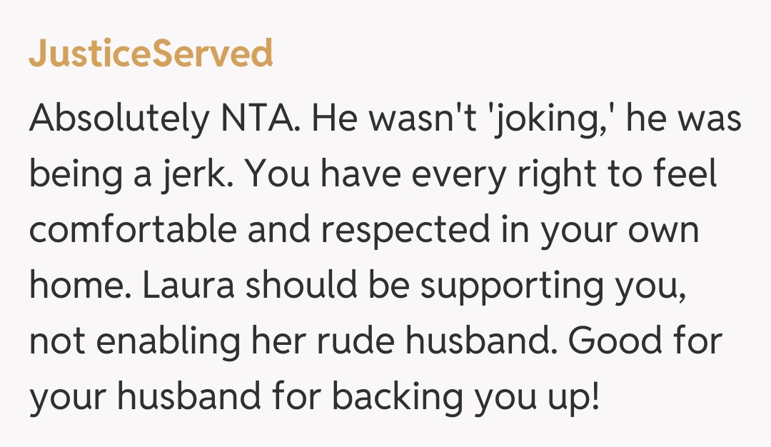 Comentariu de la JusticeServed