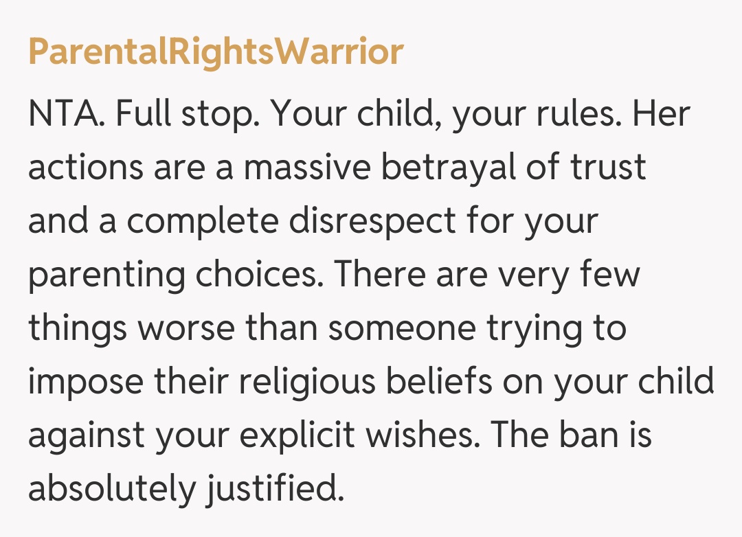 Comentariu de la ParentalRightsWarrior