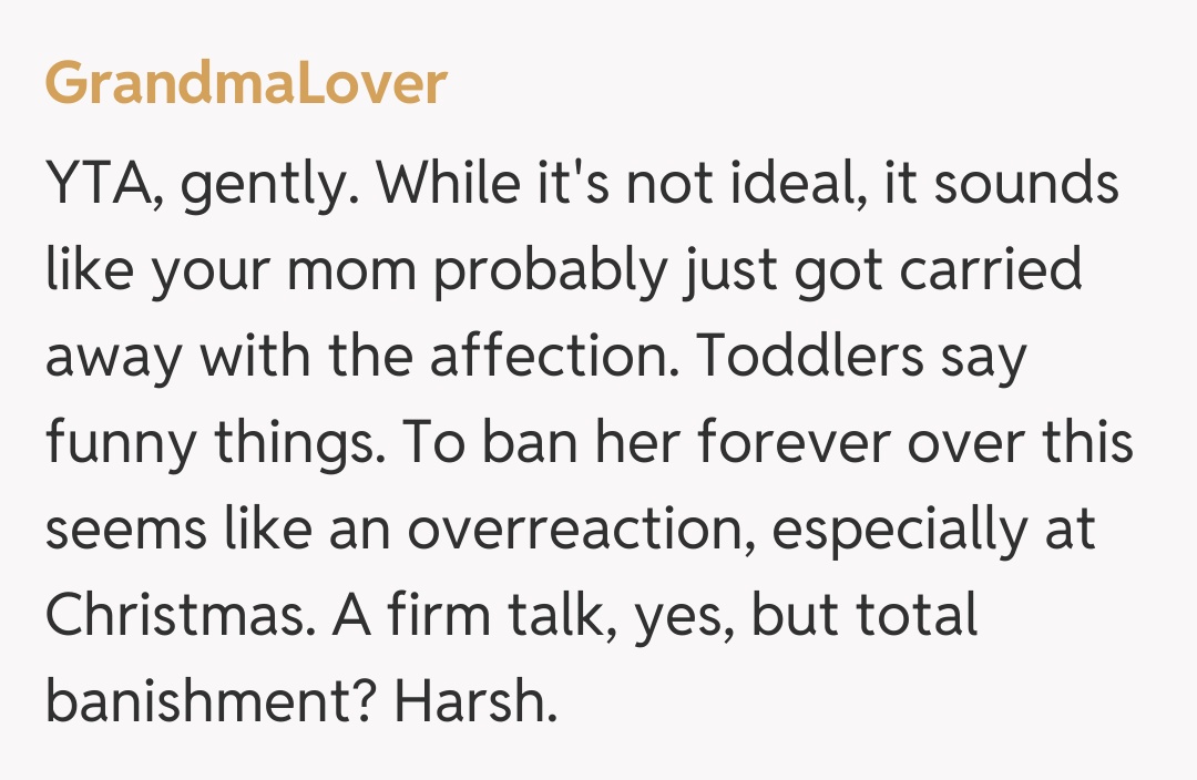 Comentariu de la GrandmaLover