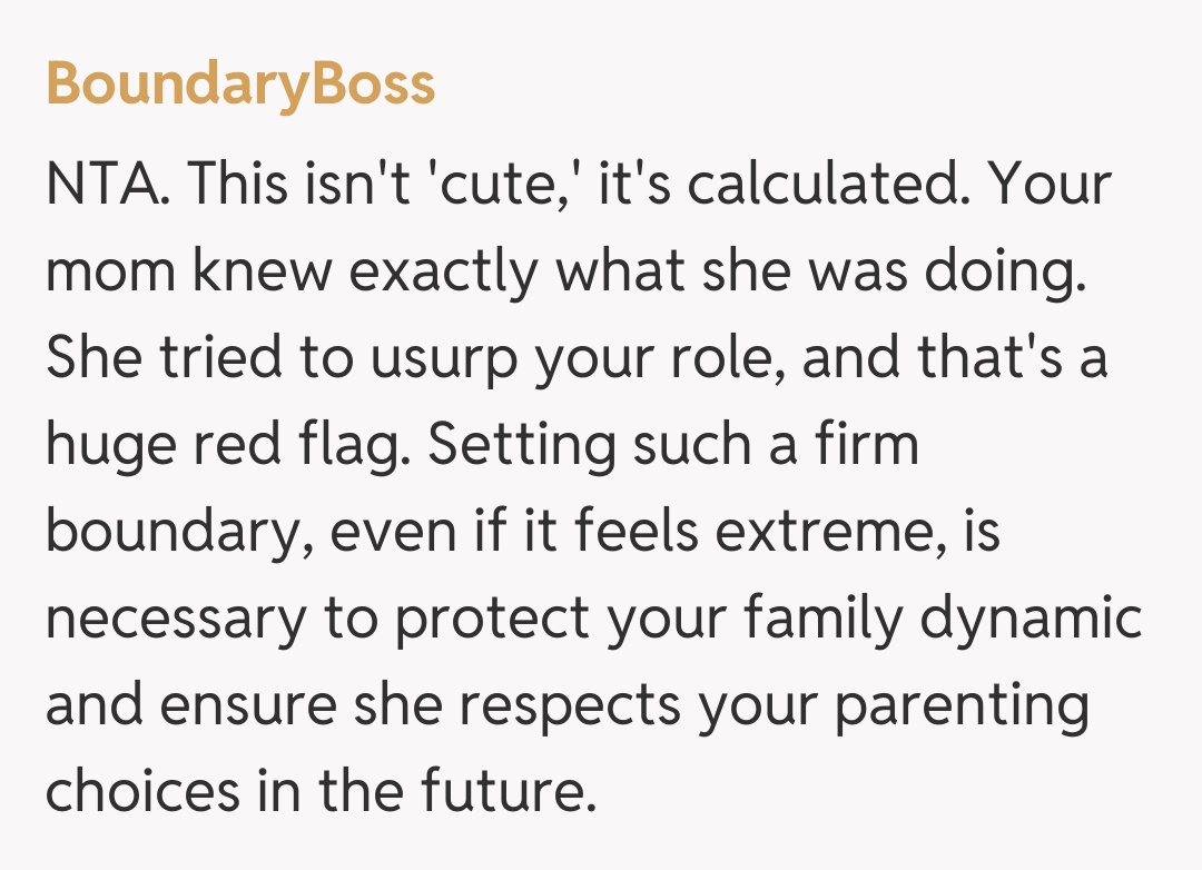 Comentariu de la BoundaryBoss