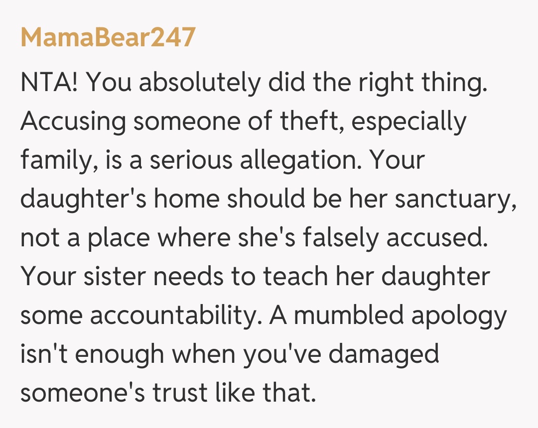 Comentariu de la MamaBear247