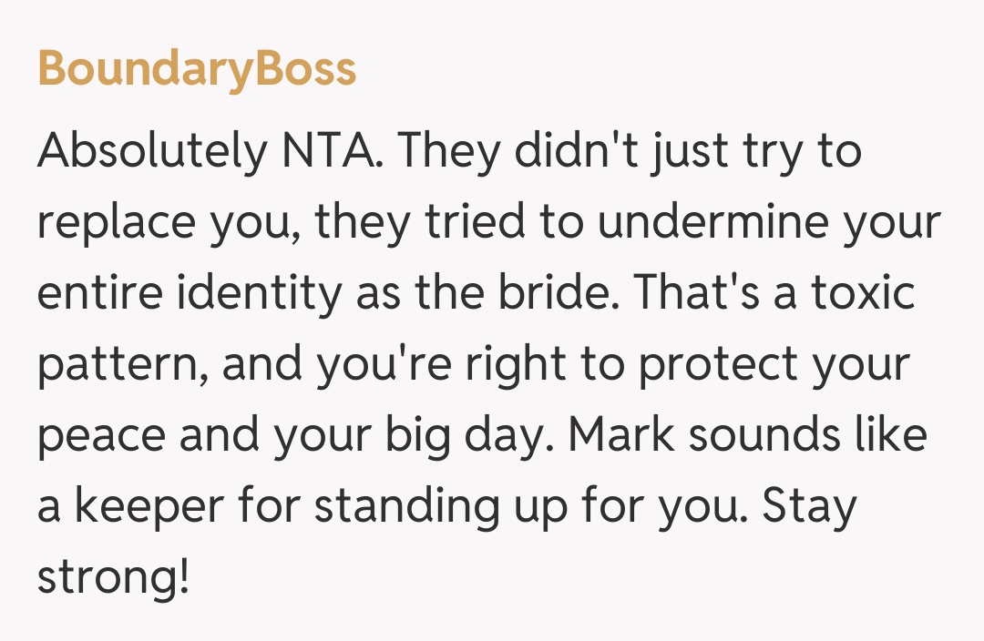 Comentariu de la BoundaryBoss