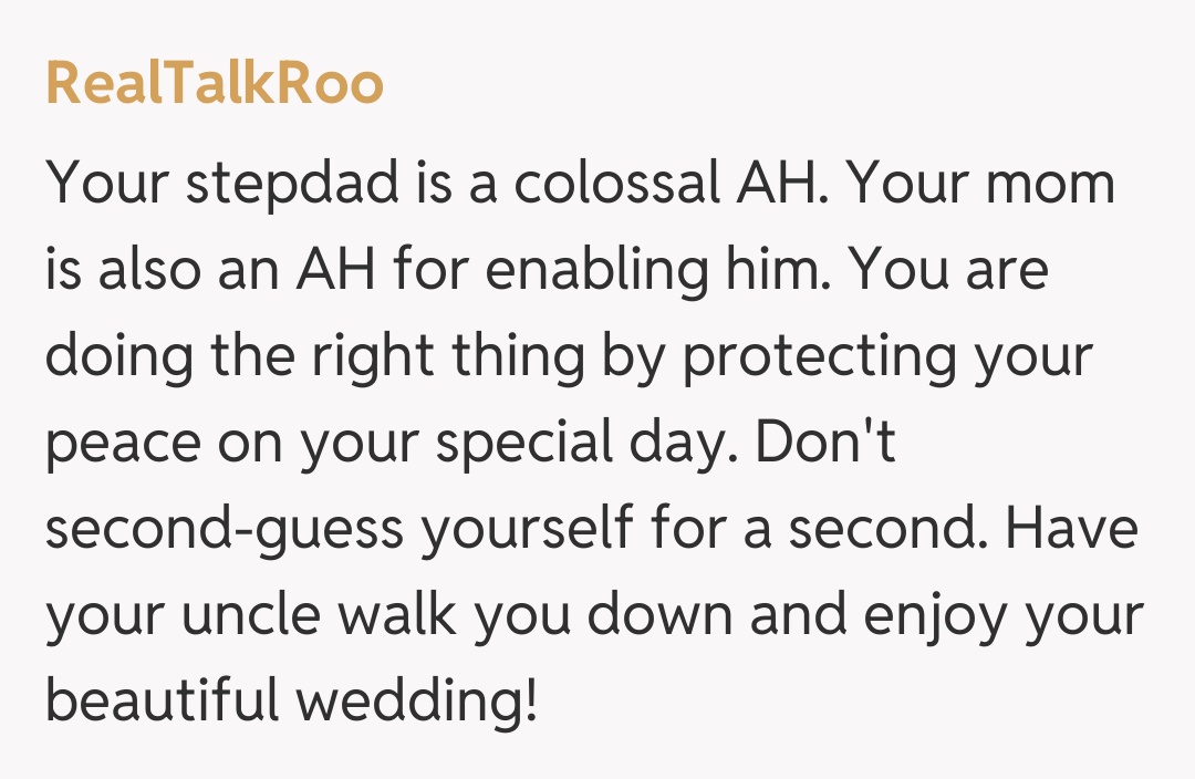 Comentariu de la RealTalkRoo