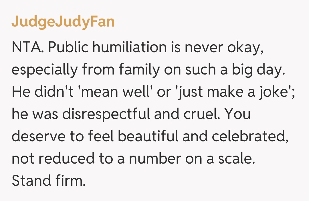 Comentariu de la JudgeJudyFan