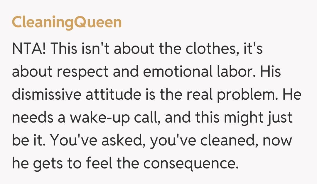 Comentariu de la CleaningQueen