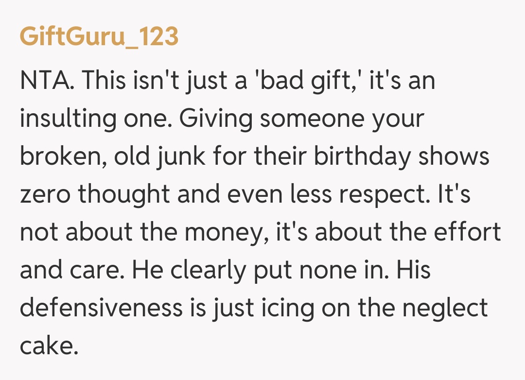 Comentariu de la GiftGuru_123