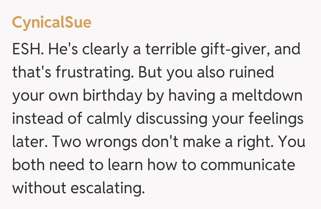 Comentariu de la CynicalSue