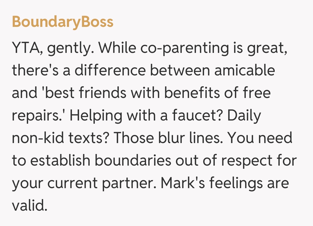 Comentariu de la BoundaryBoss