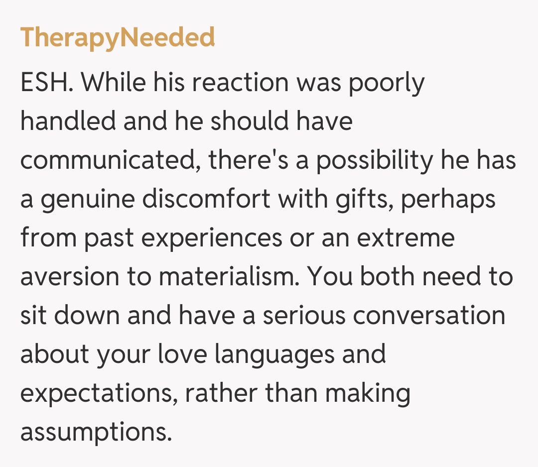 Comentariu de la TherapyNeeded