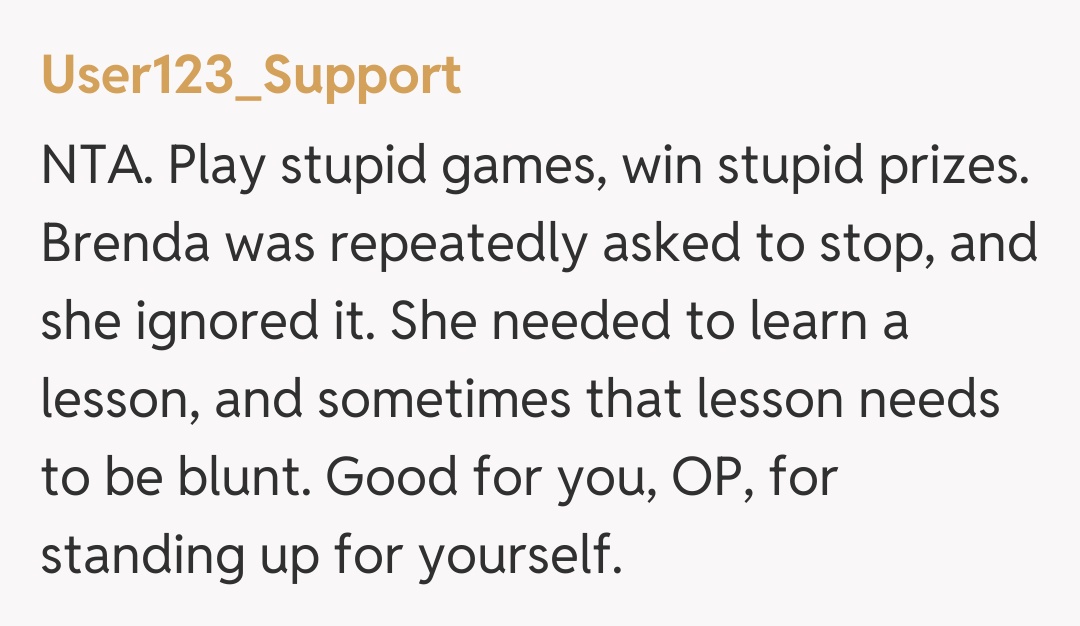 Comentariu de la User123_Support