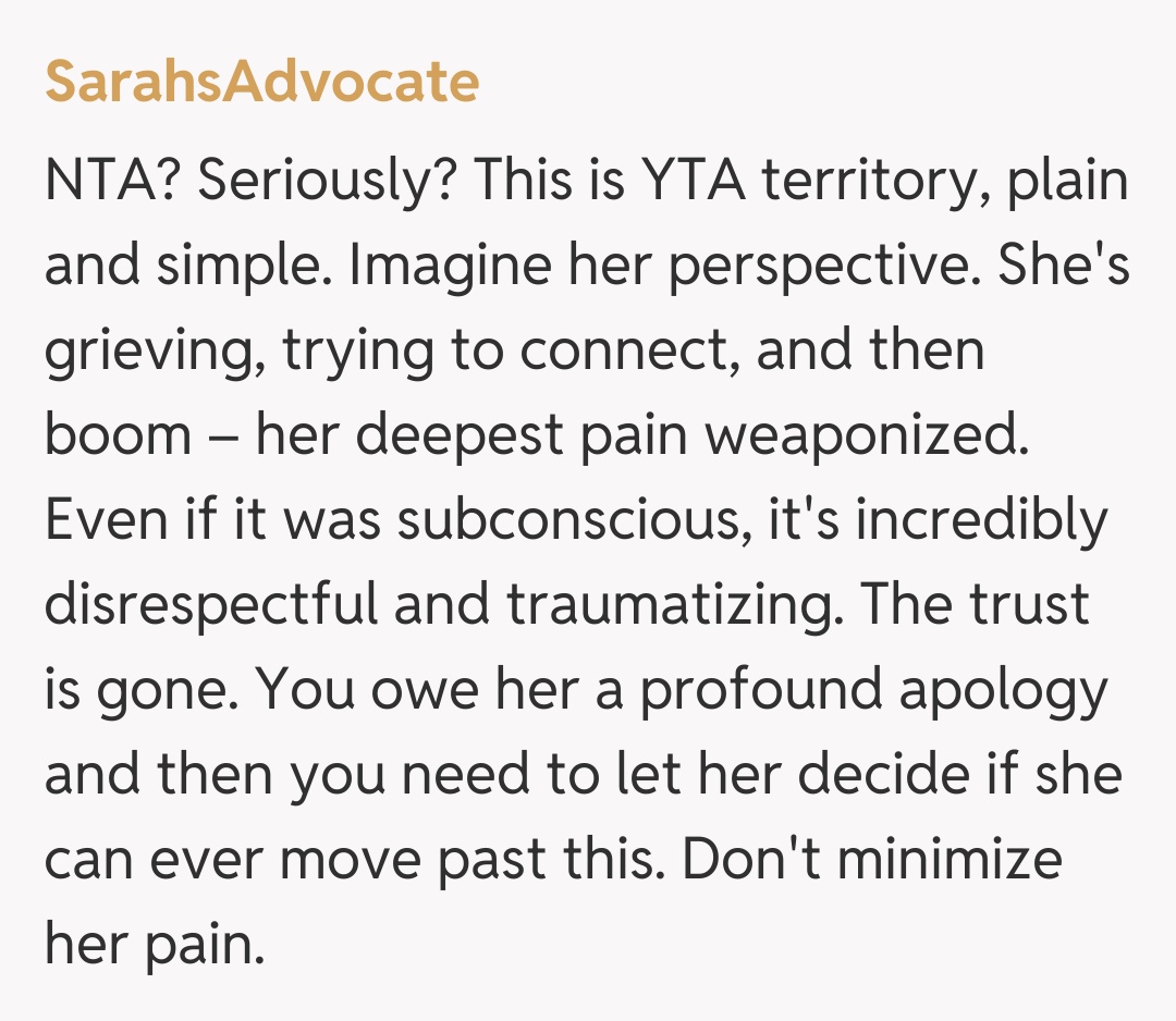 Comentariu de la SarahsAdvocate