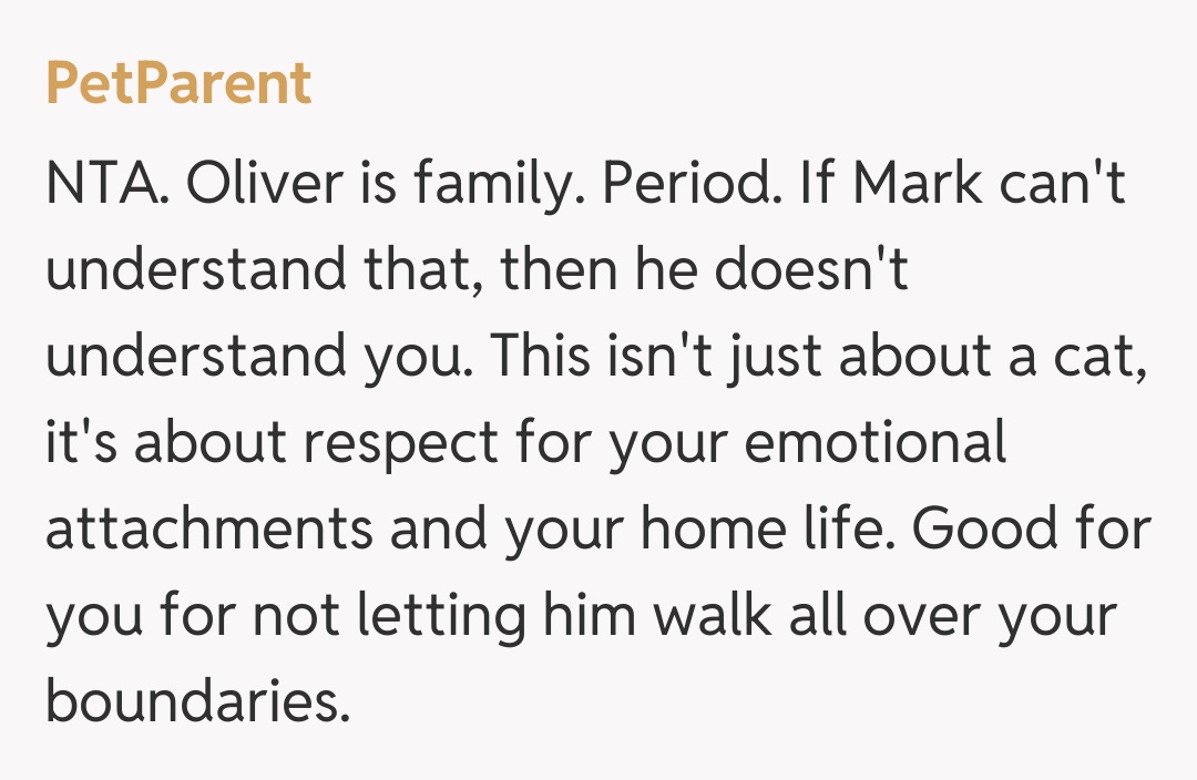 Comentariu de la PetParent