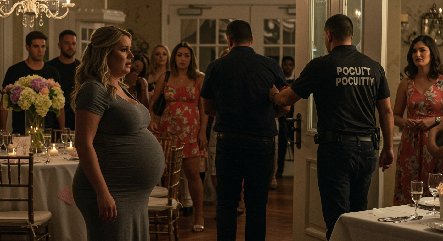 AITA for calling security when my ex showed up at my baby shower saying “I deserve to be part of this”?