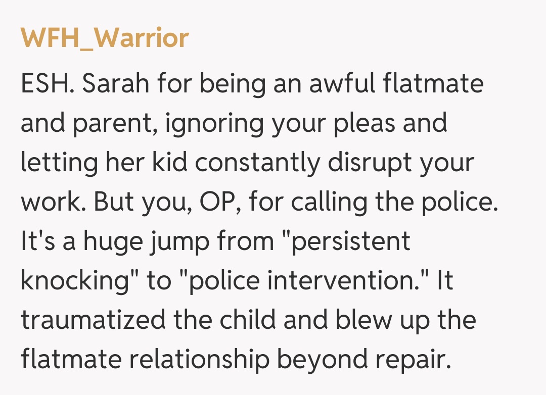 Comentariu de la WFH_Warrior