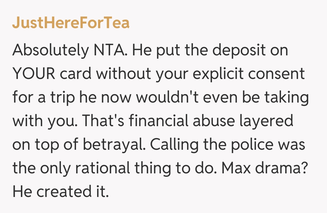 Comentariu de la JustHereForTea