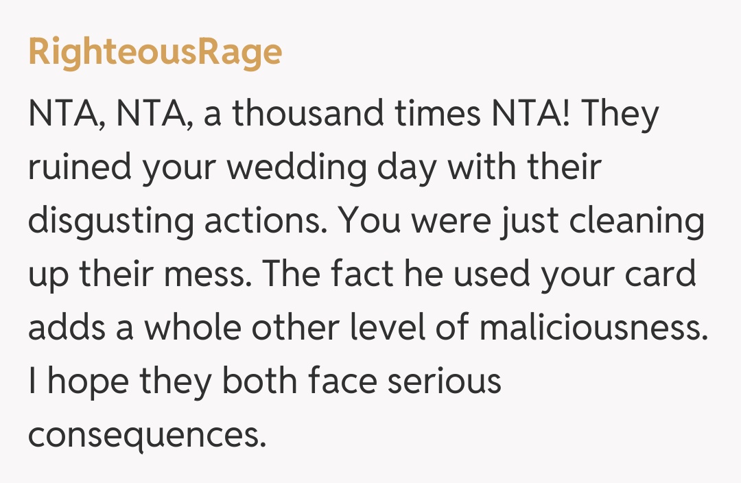 Comentariu de la RighteousRage