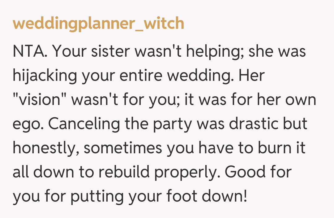 Comentariu de la weddingplanner_witch