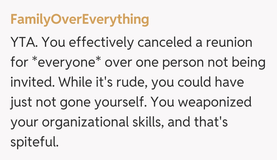 Comentariu de la FamilyOverEverything