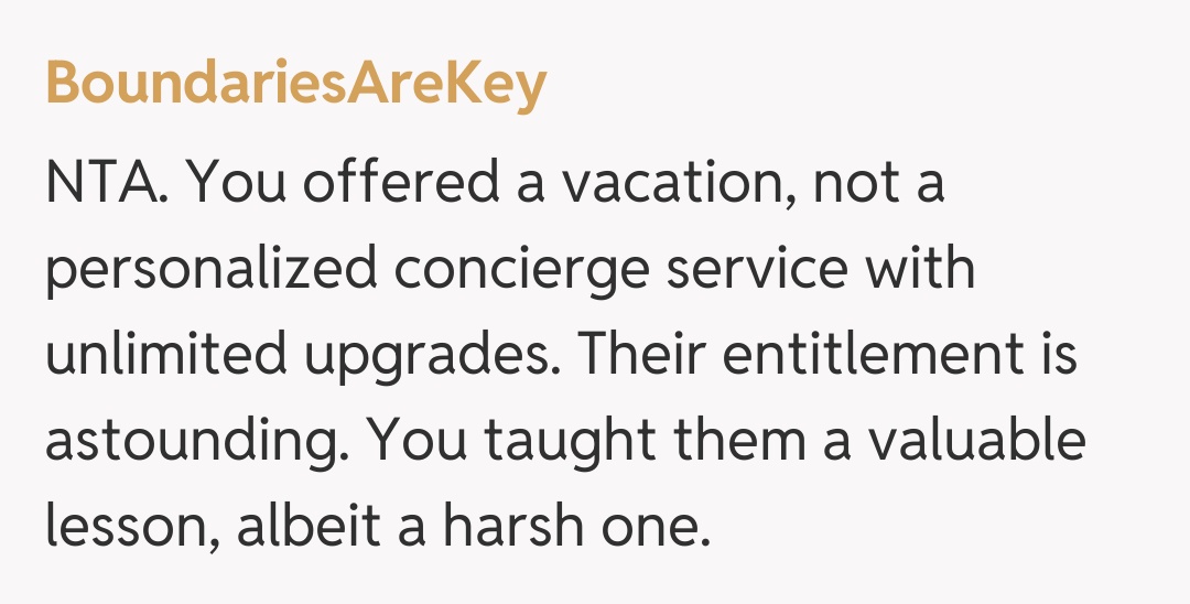 Comentariu de la BoundariesAreKey