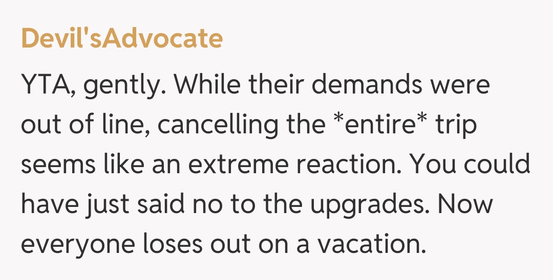 Comentariu de la Devil'sAdvocate