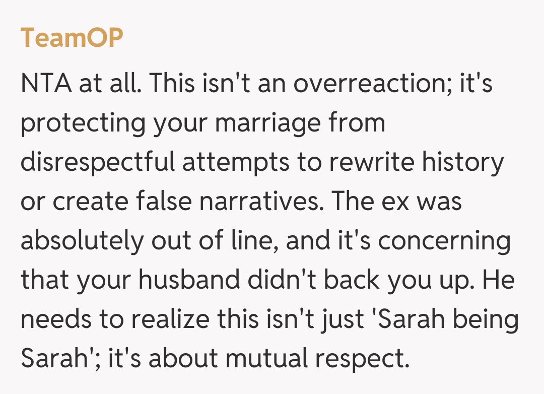 Comentariu de la TeamOP