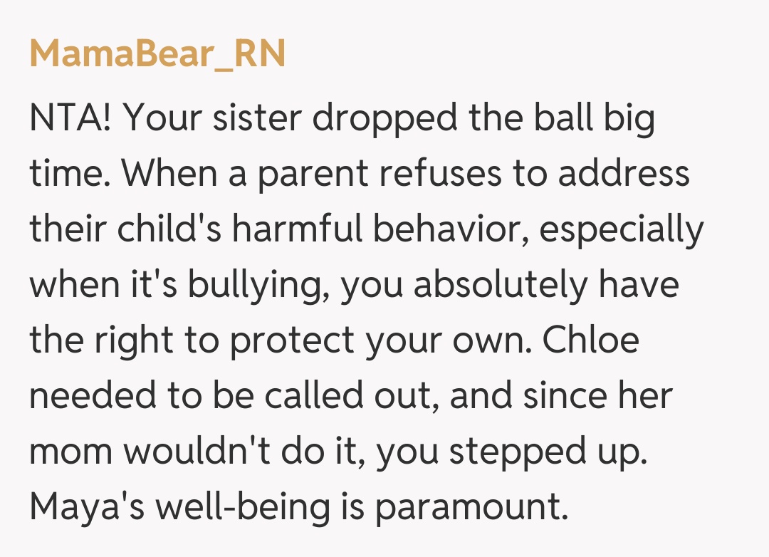 Comentariu de la MamaBear_RN