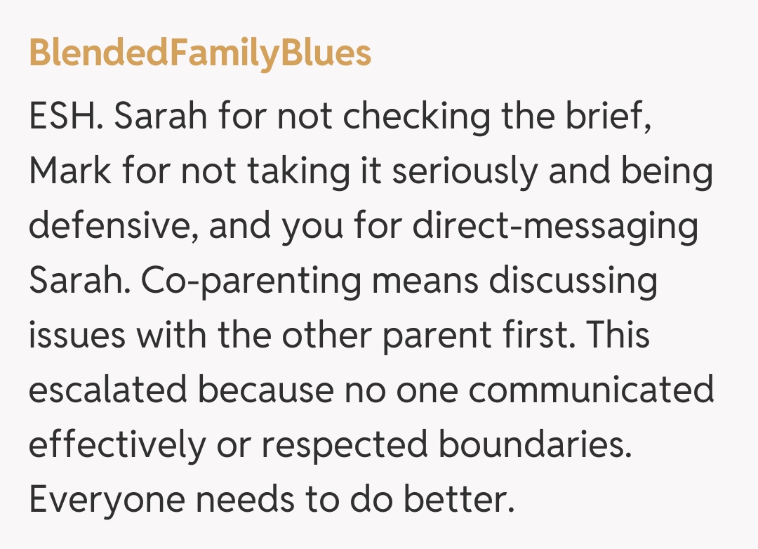 Comentariu de la BlendedFamilyBlues