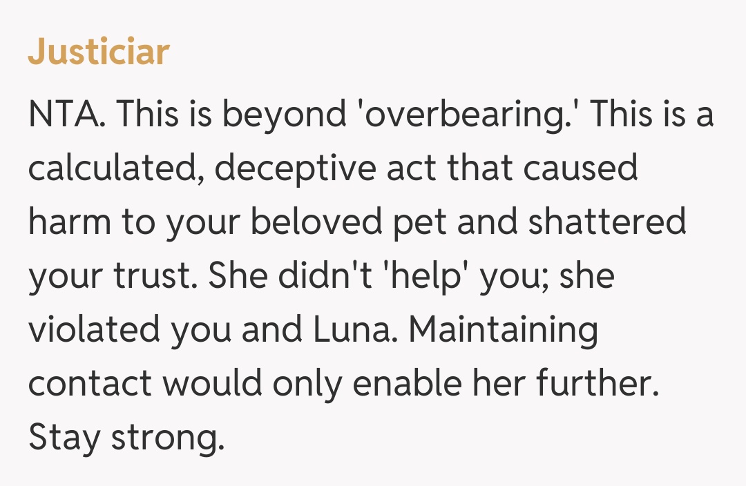 Comentariu de la Justiciar