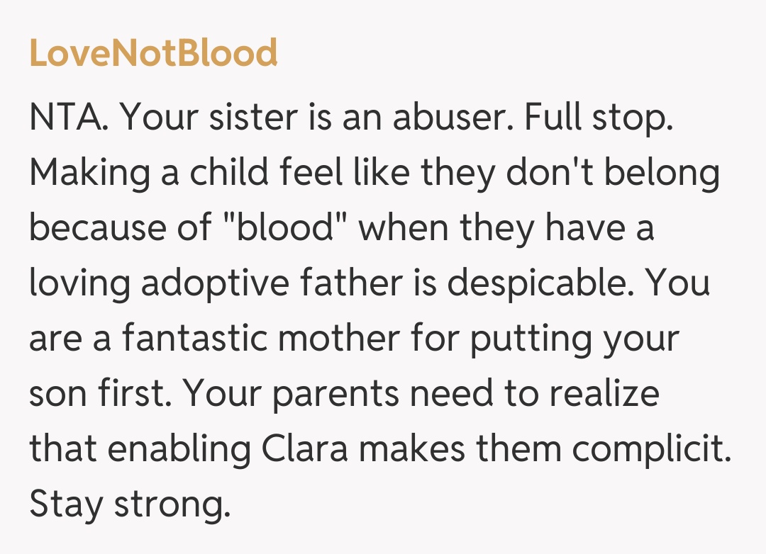 Comentariu de la LoveNotBlood