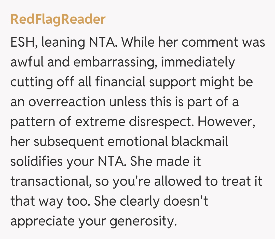 Comentariu de la RedFlagReader