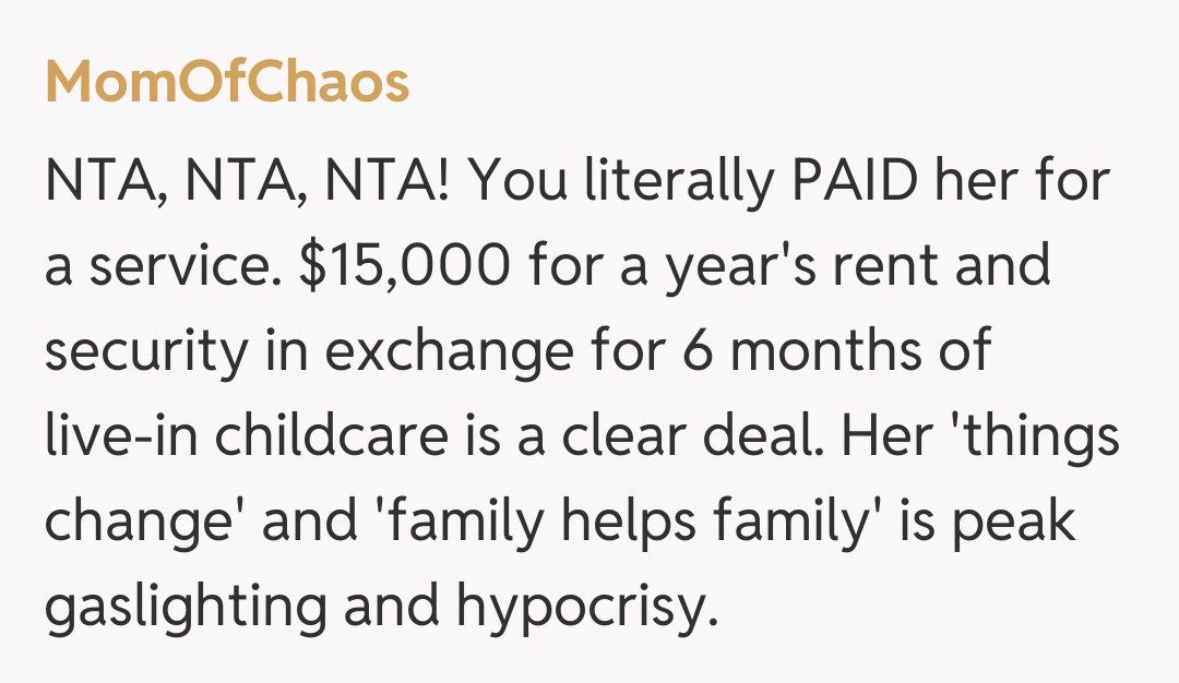 Comentariu de la MomOfChaos